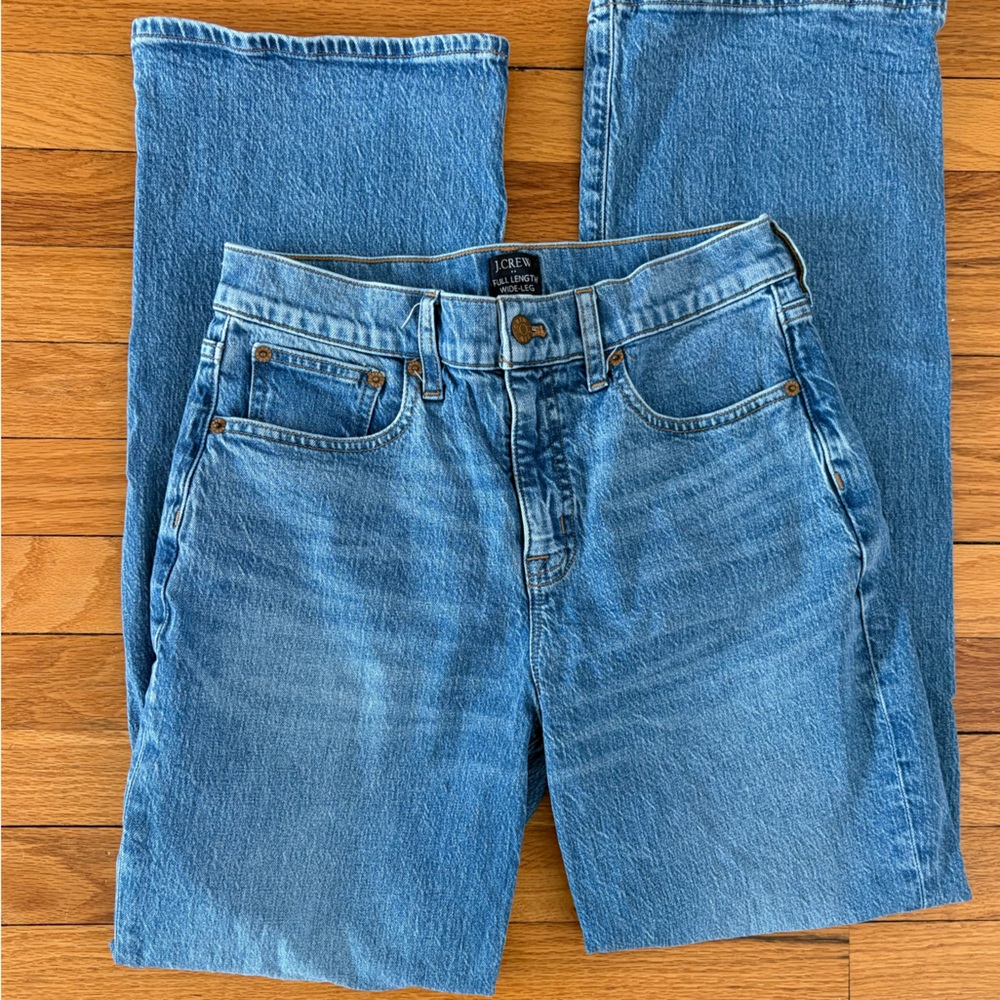 J. Crew Light Blue Flare Jeans